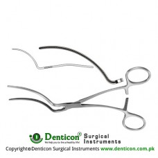 DeBakey-Wylie Atrauma Peripheral Vascular Clamp Stainless Steel, 19.5 cm - 7 3/4"